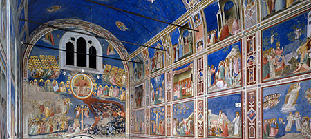 Giotto, affreschi nella Cappella degli Scrovegni a Padova
