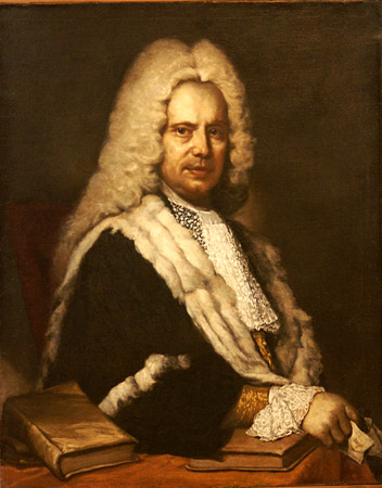 Ghislandi, ritratto di Scipione Maffei. Verona, Museo Canonicale