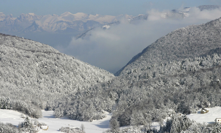 veduta dell'altopiano