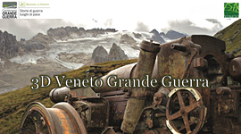 Splash screen dello scenario 3D Veneto Grande Guerra