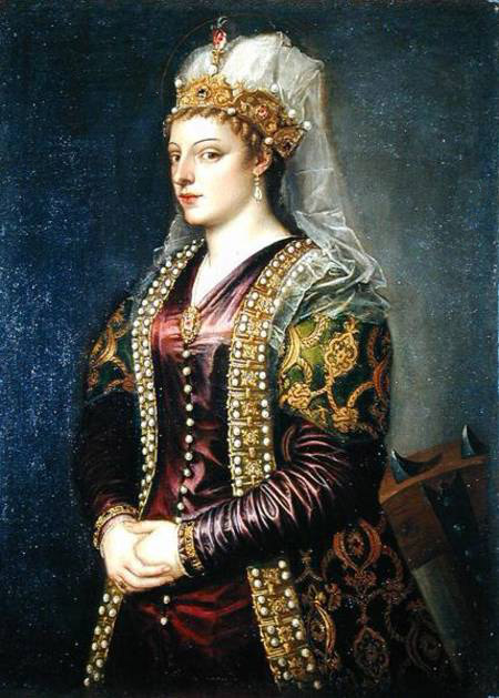 Tiziano, Ritratto della regina Caterina Corner. Firenze, Galleria degli Uffizi
