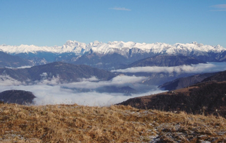 veduta del Monte Grappa