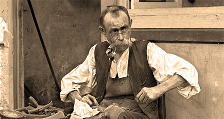 Fotografia di Tomaso Filippi (1894), Ciabattino