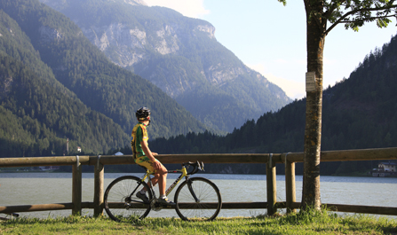 In bicicletta nell'agordino
