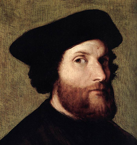 Lorenzo Lotto, Autoritratto, Madrid, Museo Thyssen-Bornemisza