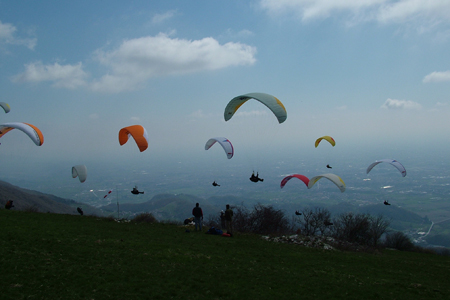 volo libero Monte Grappa