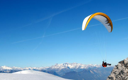 Kitesnow nel Monte Baldo